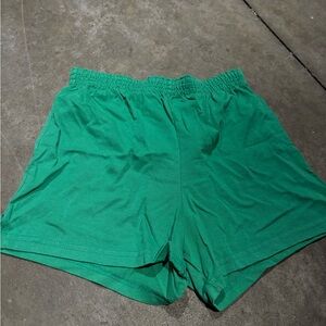 Green Women's Shorts